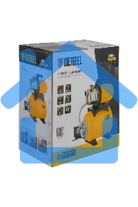 Насосная станция Denzel PS800X автоматическая 800Вт 3200л/ч ресивер 24л подъем 38м