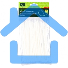 Хомуты, 150 х 3,6 мм, пластиковые, белые, 100 шт. Сибртех Хомуты, 150 х 3,6 мм, пластиковые, белые, 100 шт. Сибртех