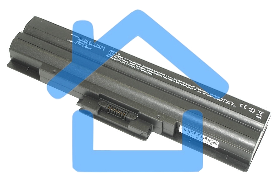 Аккумуляторная батарея для ноутбука Sony Vaio VGN-AW, CS FW (VGP-BPS13) 5200mAh OEM черный