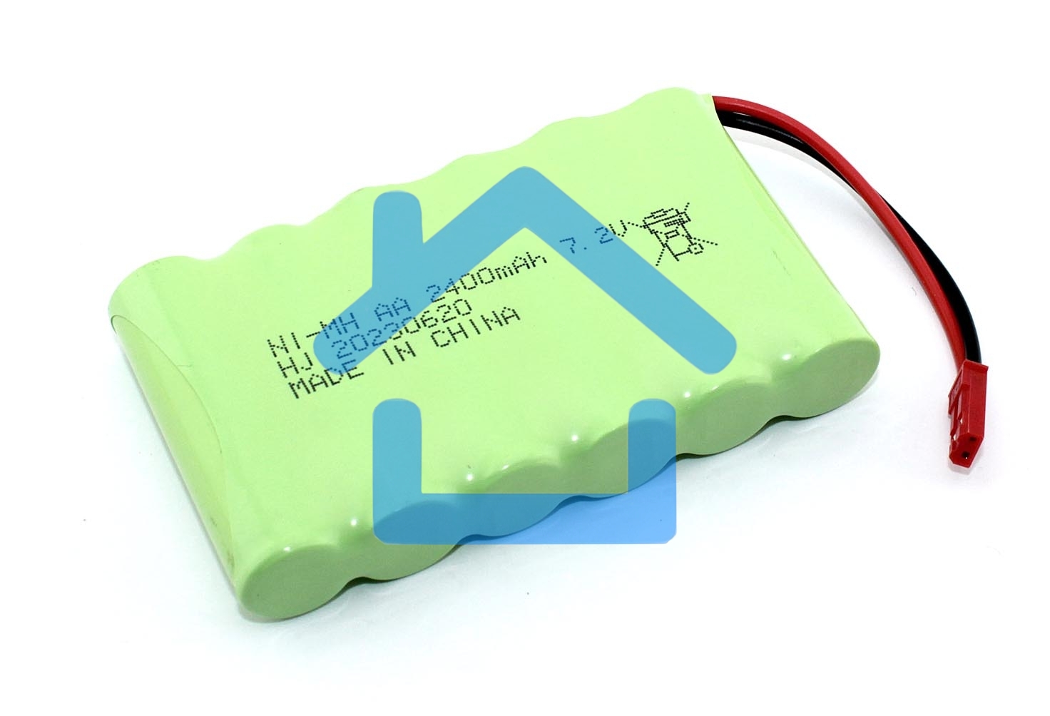 Аккумулятор Ni-Mh 7.2V 2400 mAh AA Flatpack разъем JST