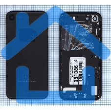 Задняя крышка для iPhone 7 (4.7) черный-пречерный Jet Black