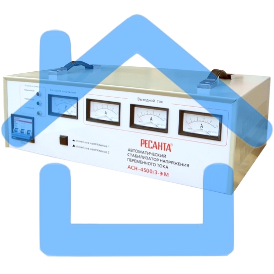 Стабилизатортрехфазный АСН-4 500/3 Ресанта
