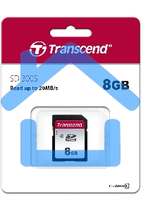 Флеш карта Transcend 8Gb SDHC Class 10 UHS-I U1 R95, W45Mb/s