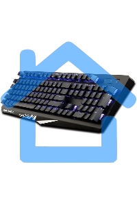 Игровая клавиатура черная Mad Catz S.T.R.I.K.E. 4 (Cherry Red Switch, RGB подсветка, аллюминиевая рама, USB)