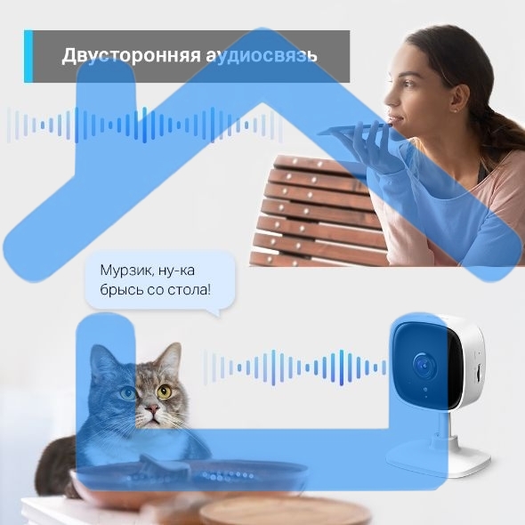 Домашняя Wi-Fi камера TP-Link Tapo C110