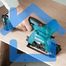 Пила циркулярная MAKITA HS301DWAE10.8В 2х2А·ч Li-ion 1500об\м диск-ф85мм рез-25.5мм 1.6кг чем