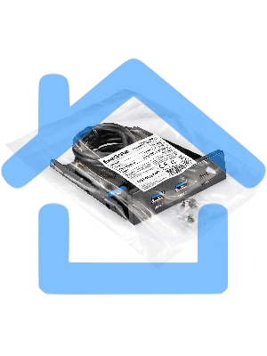 Планка USB на переднюю панель ExeGate U3H-616, 3,5