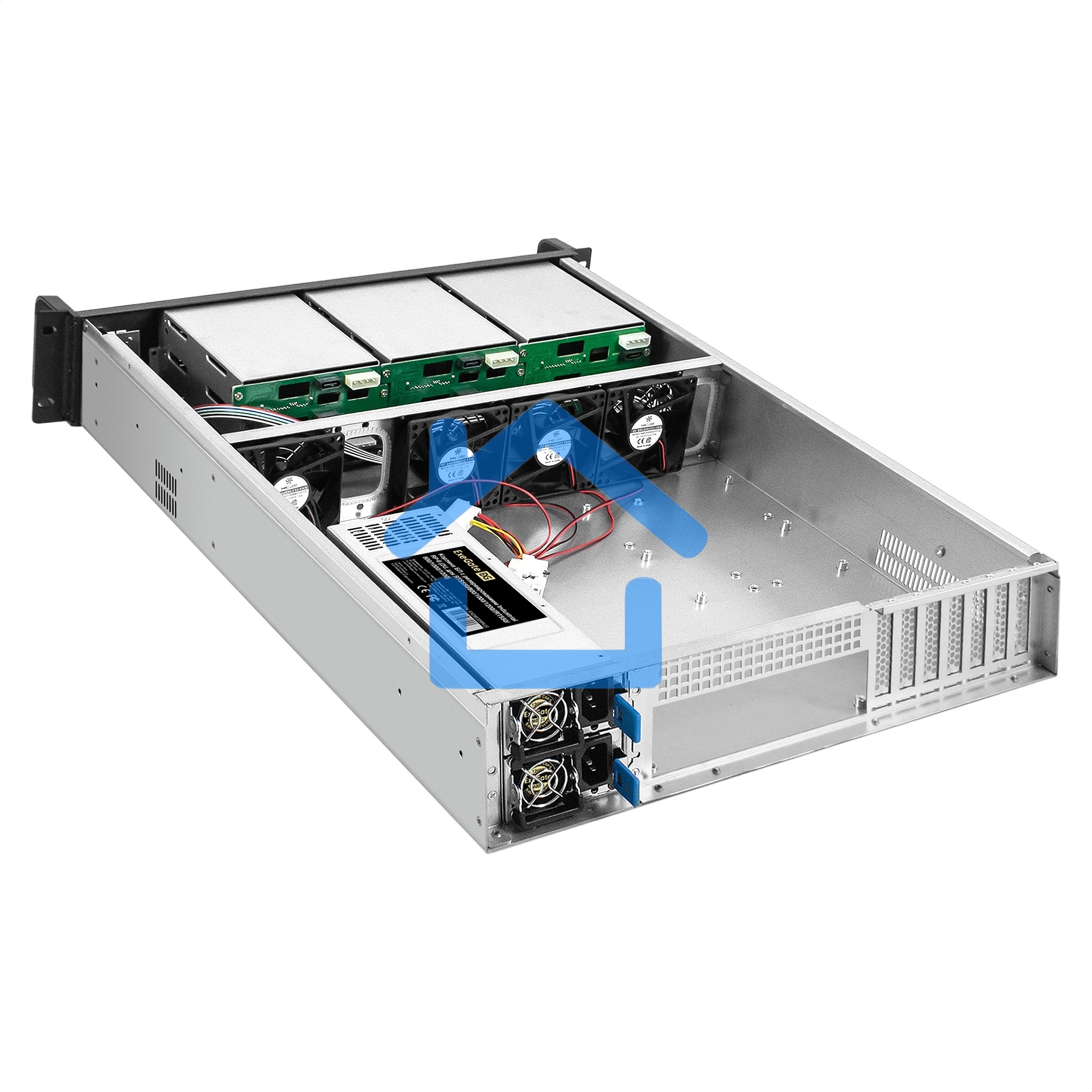 Серверная платформа ExeGate Pro 2U650-HS09 <RM 19