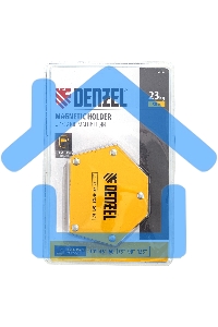 Фиксатор магнитный для сварочных работ усилие 50 LB, 30х45х60х75х90х135 град. Denzel
