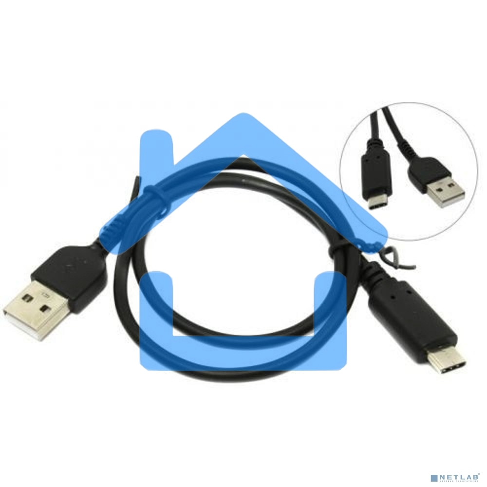 Кабель USB 2.0 A-->USB 3.1 (Type-C) 0.5m ExeGate