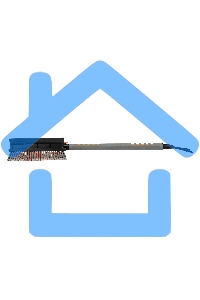 Щетка-сметка для снега со скребком телескопическая 900 - 1300 мм Stels