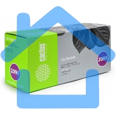 Картридж лазерный Cactus CS-TN2090 черный (1000 стр.) для Brother HL-2130R/DCP-7057