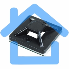 Площадка самоклеящаяся Rexant 20х20 мм, черная, упаковка 100 шт.