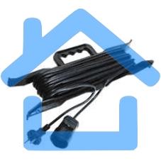 Удлинитель-шнур на рамке 1х40м 10А IP20 2.2кВт Союз 481S-5209 Удлинитель-шнур на рамке 1х40м 10А IP20 2.2кВт Союз 481S-5209