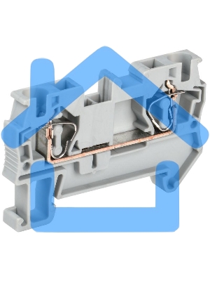 Клемма пружинная КПИ 2в-4 41А сер. IEK YZN11-004-K03