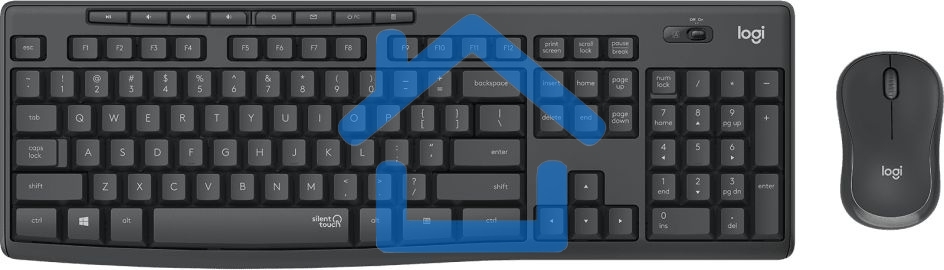 Комплект клавиатура + Мышь Беспроводная Logitech MK295 Silent Wireless Combo