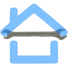 Ключ рожковый, 8 х 10 мм, CrV, фосфатированный, ГОСТ 2839 Сибртех