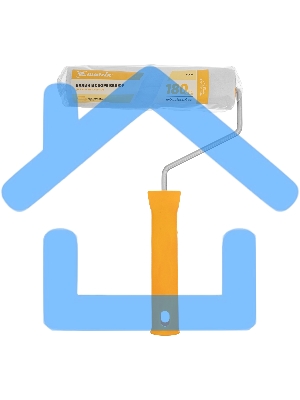 Валик в сборе Matrix ВЕЛЮР, 180 мм, ворс 4 мм, D 36 мм, D ручки 6 мм