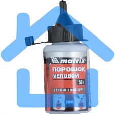 Порошок меловой Matrix синий, 50 г, для разметочных шнуров