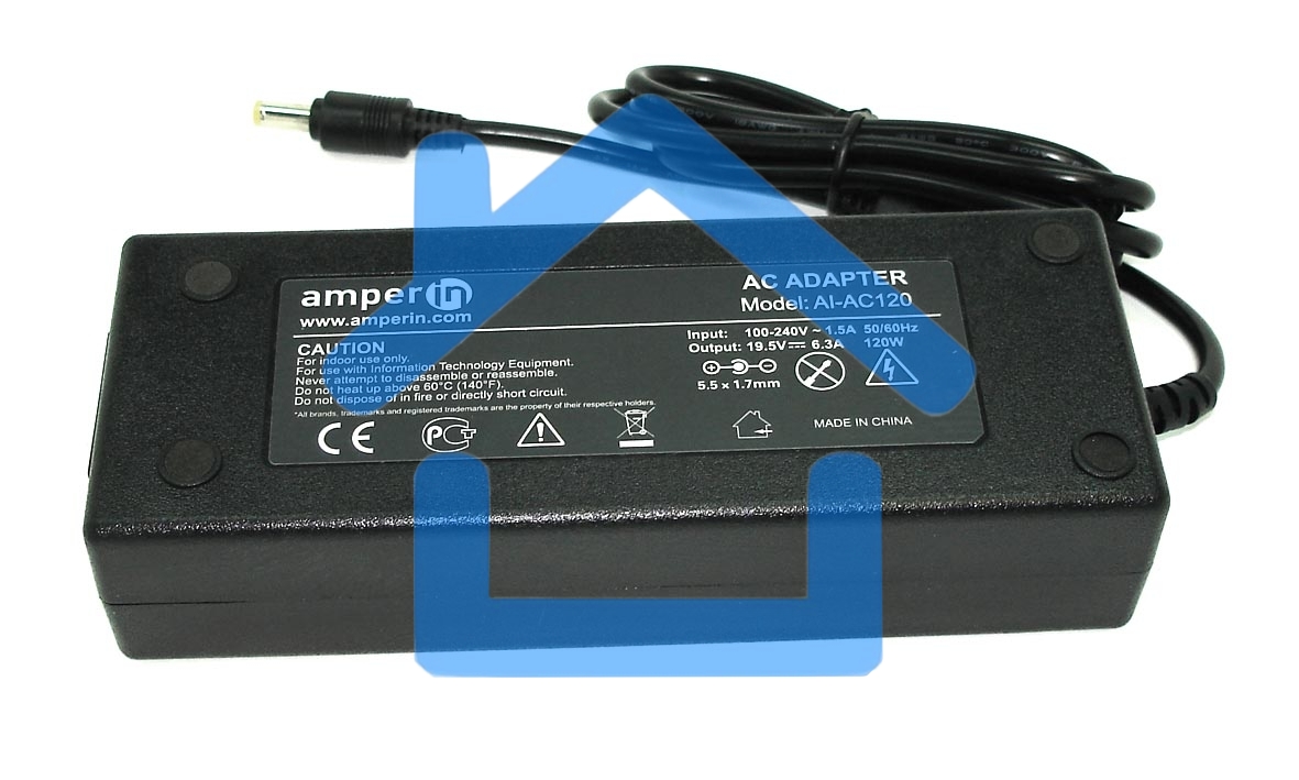 Блок питания (сетевой адаптер) Amperin AI-AC120 для ноутбуков Acer 19V 6.3A 5.5x1.7mm
