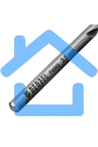 Набор сверл по металлу Denzel 1-10 мм, Р6М5-TiN, Golden Tip, 19 шт 723003