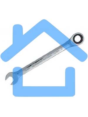 Ключ Matrix комбинированный трещоточный 8мм crv зеркальный хром