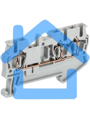 Клемма пружинная КПИ 3в-2.5 3 вывода 31А сер. IEK YZN11-3-002-K03