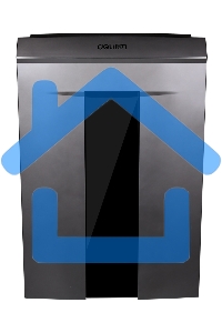 Шредер Deli 9907 серебристый с автоподачей (секр.P-4)/фрагменты/8лист./20лтр./скрепки/скобы/пл.карты/CD