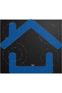 Встраиваемая электрическая варочная поверхность Beko HIC 64402 E, черный