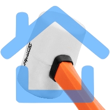 Киянка резиновая, 450г, белая резина, фибергласовая рукоятка Sparta