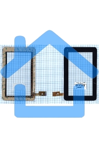 Сенсорное стекло (тачскрин) TPC0069 VER4.0, черное