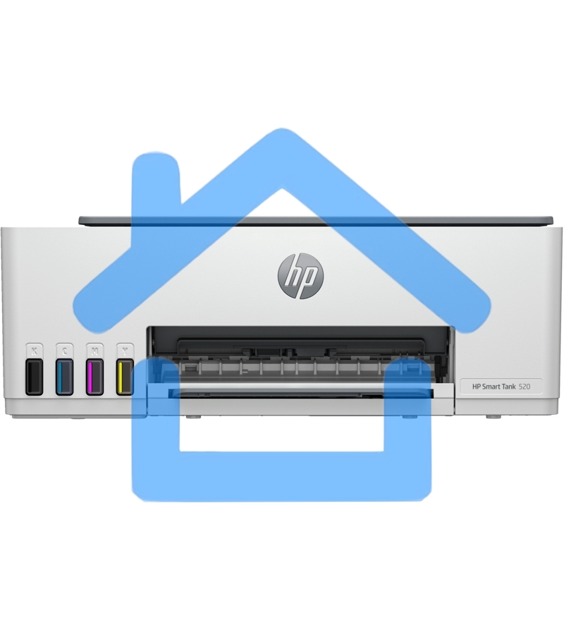 МФУ струйный HP Smart Tank 520 (1F3W2A), A4, цветной, печ. до 12 стр/мин. (ч/б) до 5 стр/мин. (цвет), 1200 x 1200 dpi, USB