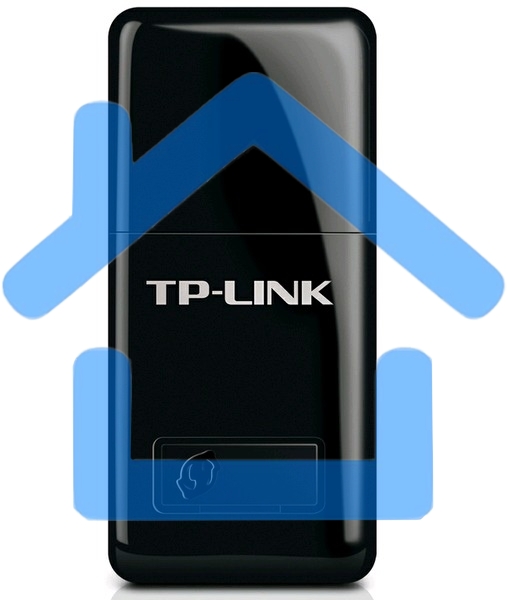 Сетевой адаптер TP-Link SOHO TL-WN823N Беспроводной USB мини адаптер 300Мбит/с стандарта N c кнопкой QSS(Realtec)