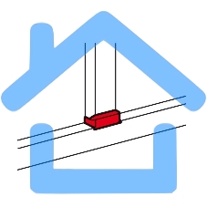Отвод плоский для односекционных кабель-каналов DLP 50х105 - ширина профиля 105 Legrand