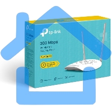 Беспроводная точка доступа TP-Link TL-WA801N серии N, скорость до 300 Мбит/с