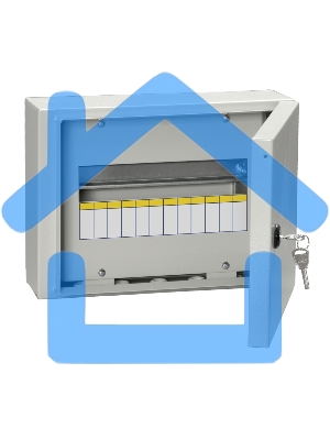 Корпус металлический IEK MKM11-N-12-54-Z ЩРн-12з-0 У2 IP54