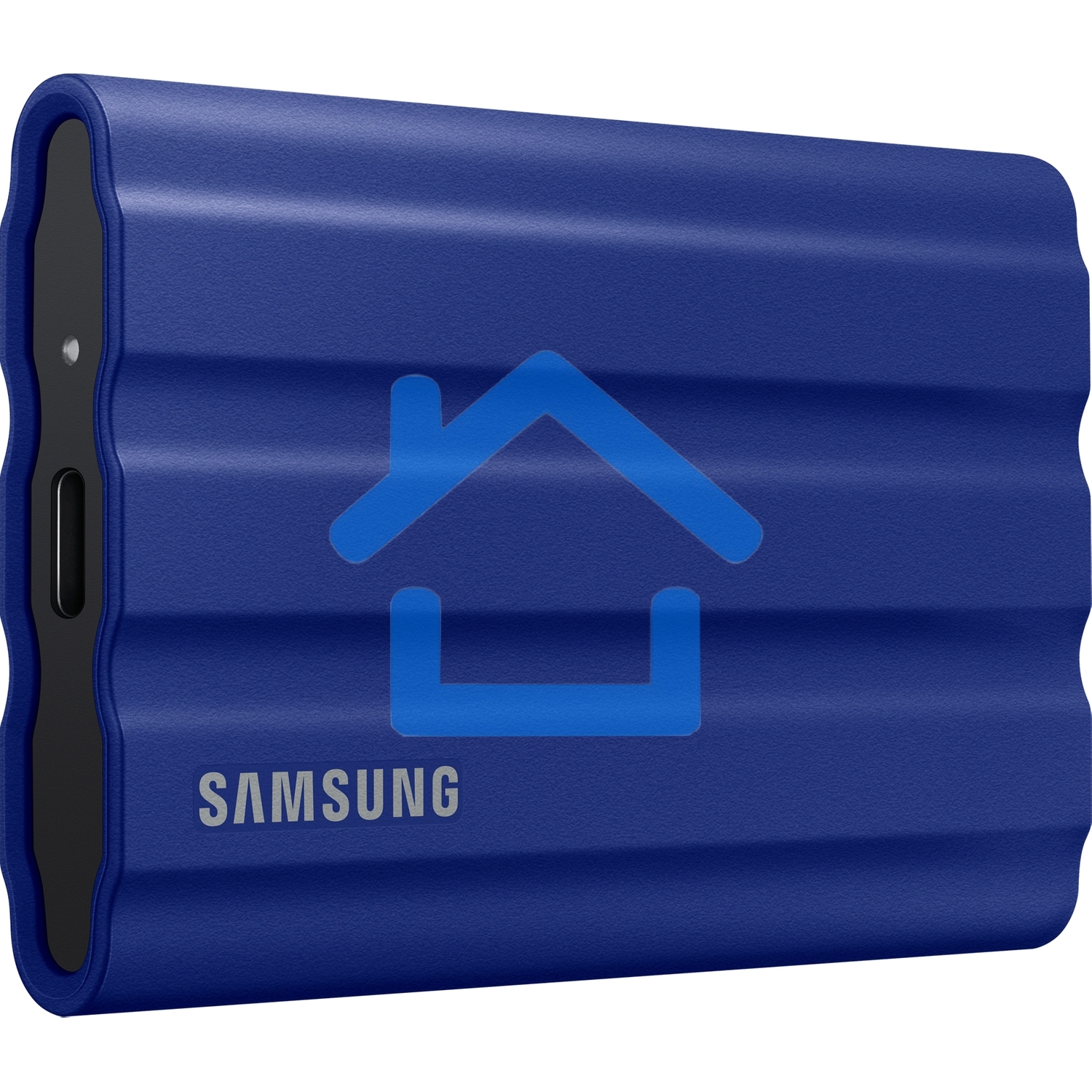 Накопитель Samsung External SSD T7 Shield, 2TB, Type C-to-C/A, USB 3.2 Gen2, R/W 1050/1000MB/s, IP65, 88x59x13mm, 98g, Blue (12 мес.)