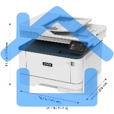 МФУ лазерное Xerox B315 (B315V_DNI), A4, ч/б, печ. до 40 стр/мин., скан. до 46 стр/мин. (ч/б) 20 стр/мин. (цвет), 600x600dpi, USB, RJ-45, Wi-Fi
