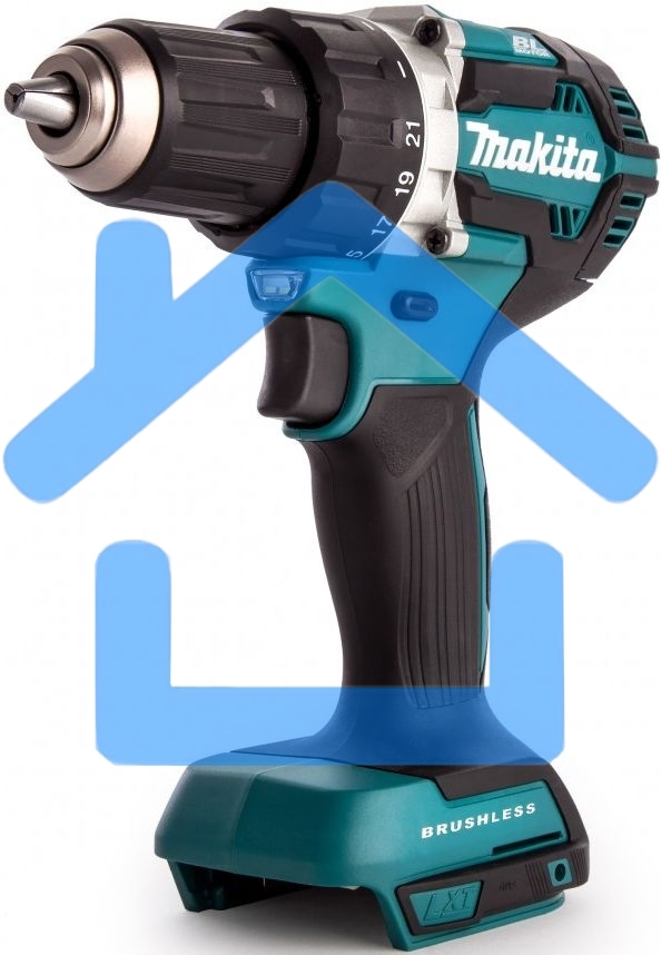 Дрель ак б\щет Makita DDF484Z,18В,Li-ion,БЗП-13мм,0-500\0-2000об\м,54\30Нм,1.5кг,кор,б\акк и з\у,XPT