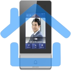 Видеопанель Hikvision DS-KV9503-WBE1 цветной сигнал