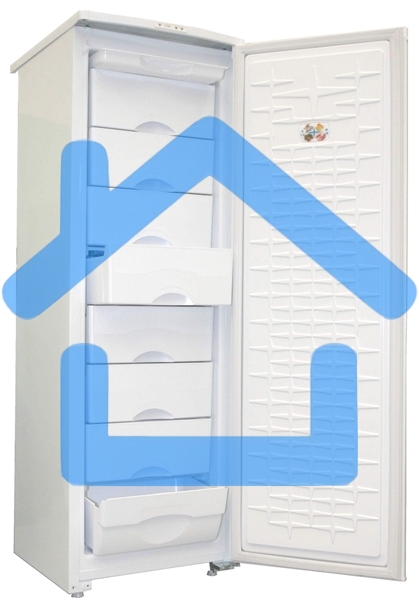 Морозильная камера Саратов 170, белый, 180л 8 ящиков