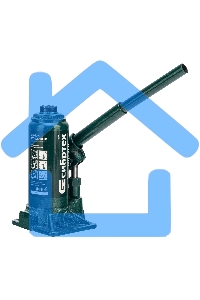 Домкрат гидравлический Сибртех бутылочный, 5т, 180-340мм, в пласт. кейсе