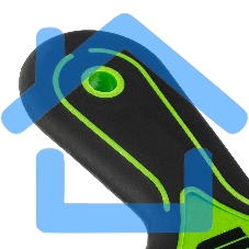 Шпатель фасадный, нержавеющая сталь Сибртех 420S45, 350 мм, 2-компонентная ручка