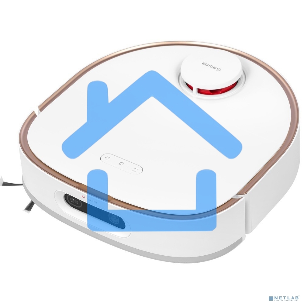 Робот-пылесос Dreame RLS6TAC W10 Pro белый, 55 Вт, 6400 мА·ч Li-Ion, уборка сухая/влажная, пылесборник контейнер 0.45 л