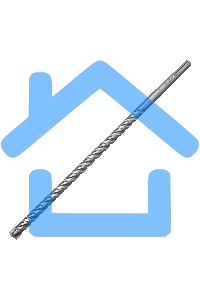 Бур по бетону Denzel цельная крестовая пластина, 12x315 мм, SDS PLUS