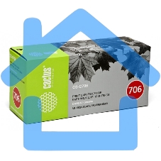 Картридж лазерный Cactus CS-C706 черный (5000 стр.) для Canon MF6530/6540/6550/6580