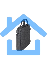 Сумка ExeGate Business ECC-215 Black, черная, полиэстер повышенной плотности 600D, 15.6