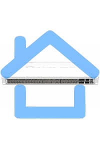 Маршрутизатор 48PORT 1000M CRS354-48G-4S+2Q+RM MIKROTIK