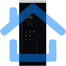 Микроволновая печь встраиваемая Electrolux LMS4253TMX / с грилем, объем 25 л., высота 390 мм, черный/нерж. Сталь