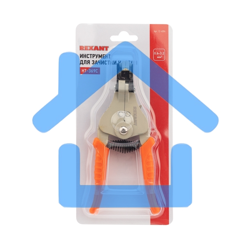 Инструмент для зачистки кабеля Rexant HT-369 C 0,3 - 6 мм²